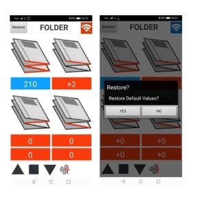 An Electrical a0 folding machine